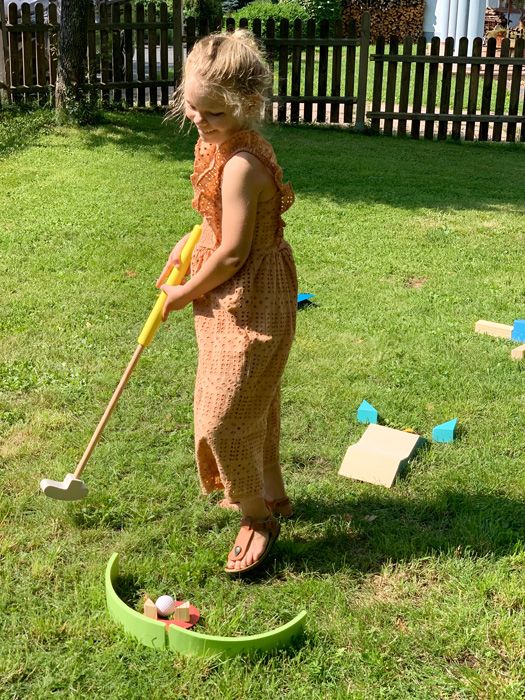 Jeu de mini golf en bois, Legler