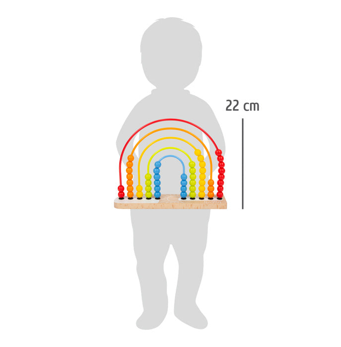 Circuit de motricité - boulier arc en ciel - Legler