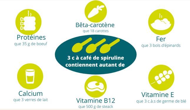 Spiruline en poudre " La Solidaire "- Akal Food