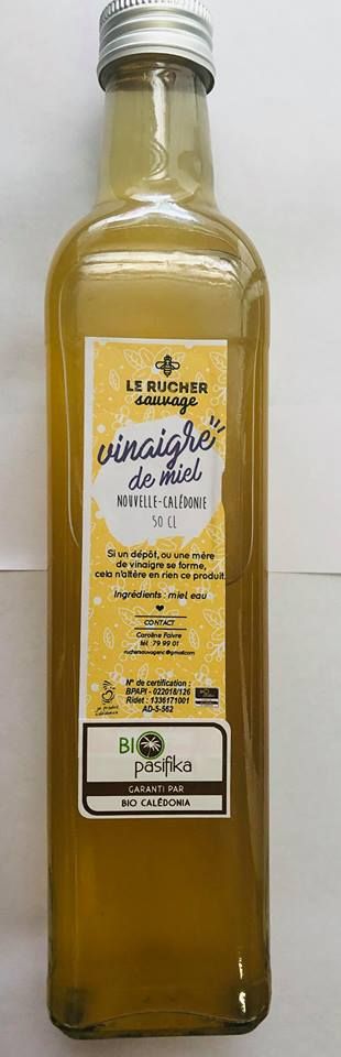 Vinaigre de miel au curcuma - Le Rucher Sauvage