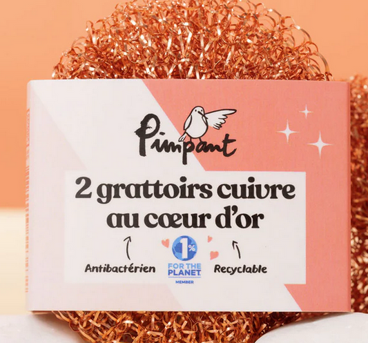 Grattoirs en cuivre - Lot de 2 - Pimpant