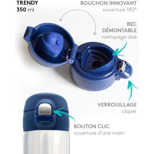 Bouchon de remplacement pour gourde Trendy....Gaspajoe