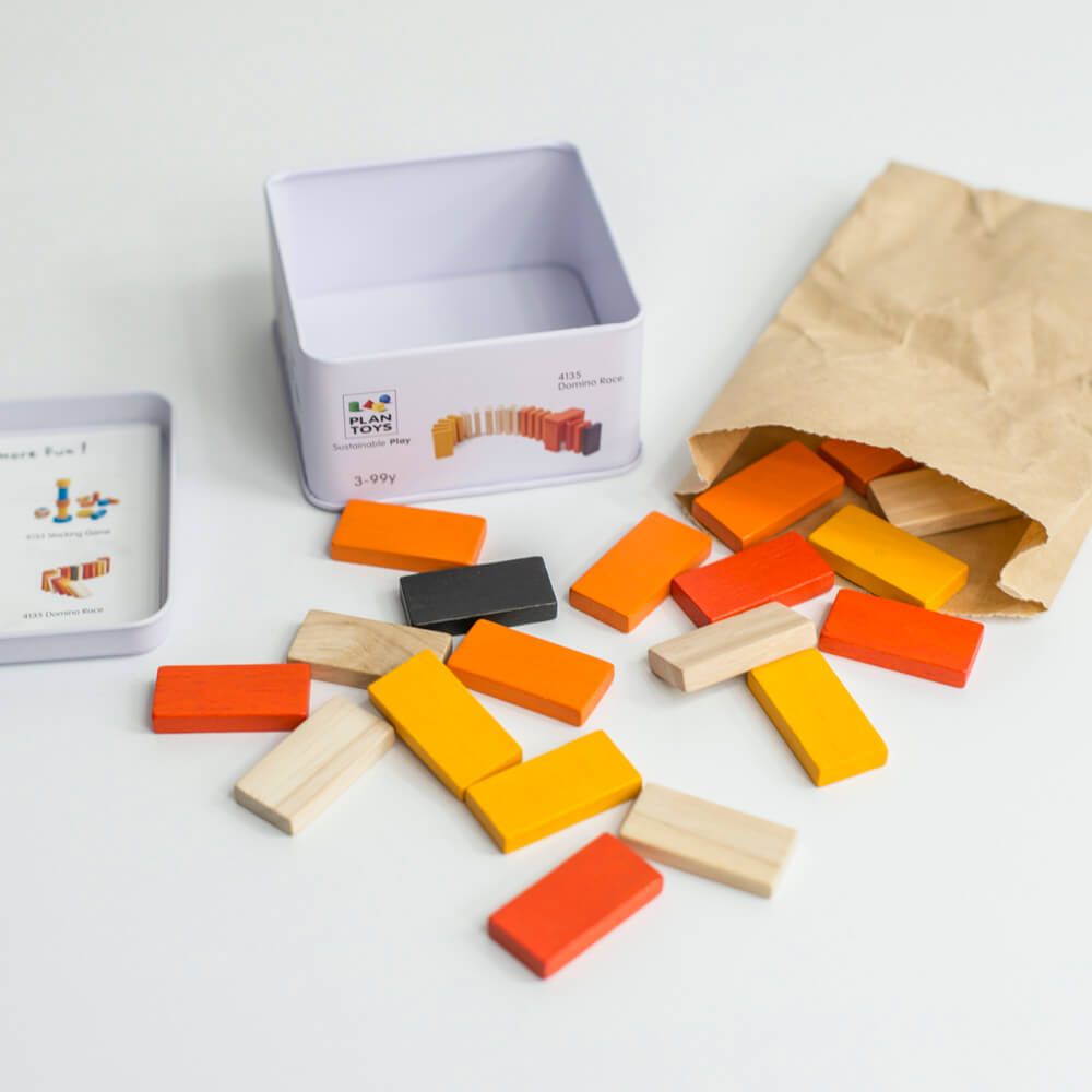 Mini Jeu - Domino en bois - Plan Toys