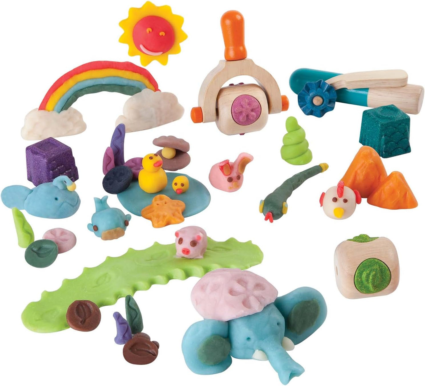 Accessoires pour pâte (à modeler ou à sel) - Les motifs - Plan Toys