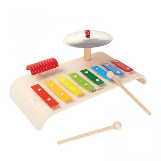 ensemble musical pour enfants à partir de 3 ans, jouet en bois, plan toys
