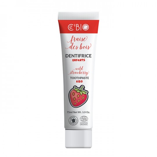 Dentifrice Enfants - Fraise des bois - Ce'Bio