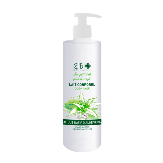 Lait pour le corps à l'aloe vera, 200ml, Ce'Bio