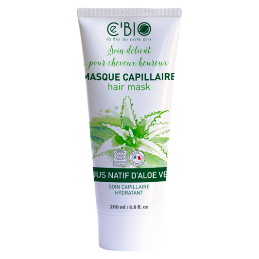 Masque après shampoing à l'aloe vera, 200ml, Ce'Bio