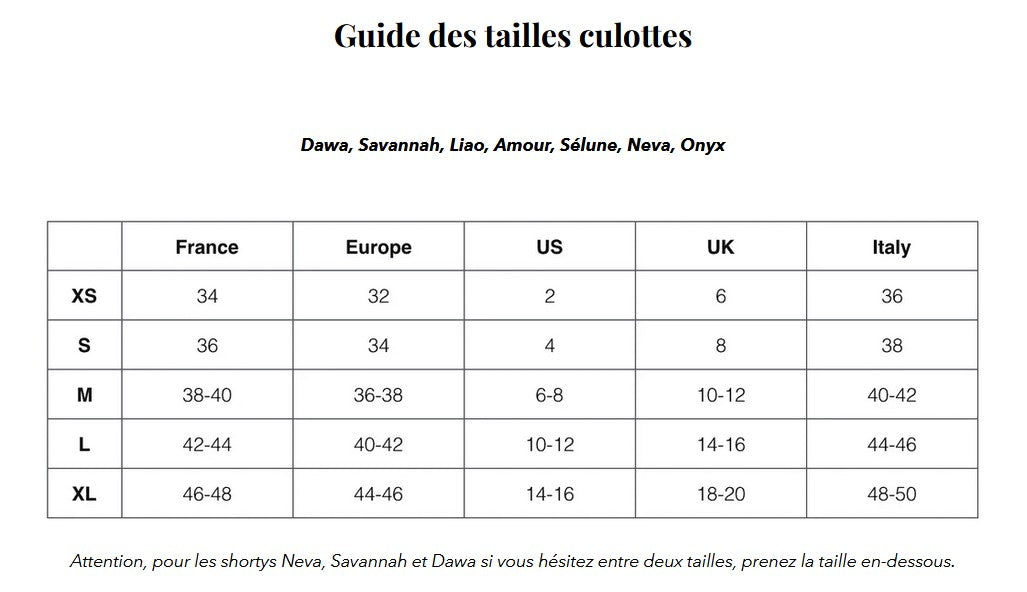 Culotte Dawa - Taille S -  Olly