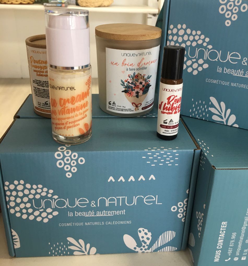 coffret cadeaux, cosmétique Unique et Naturel