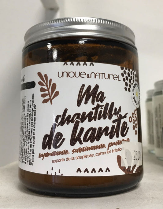 Ma chantilly de Karité, crème corps, Unique et Naturel