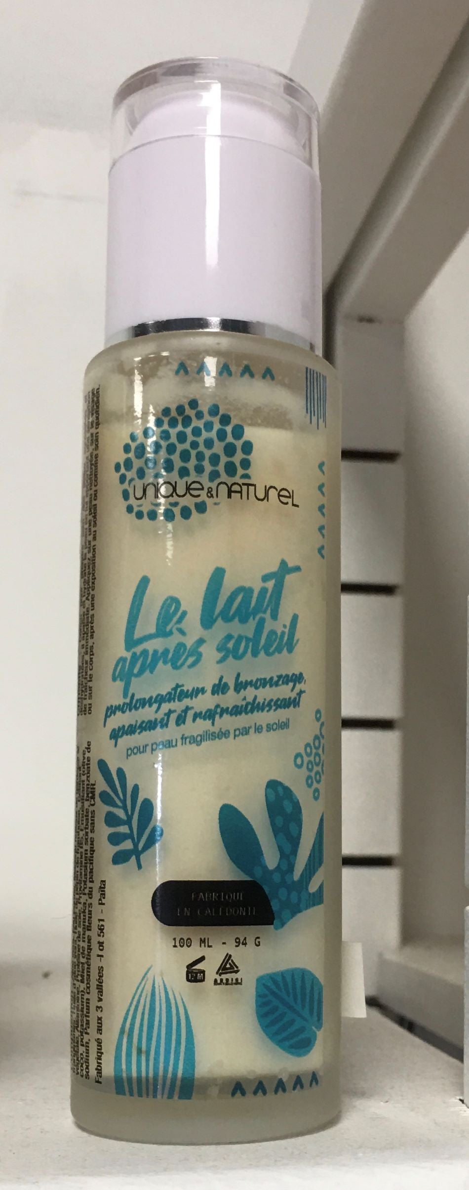 Lait après soleil, Unique et naturel