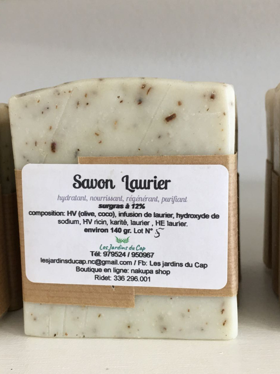 savon artisanal au laurier, Les Jardins du Cap