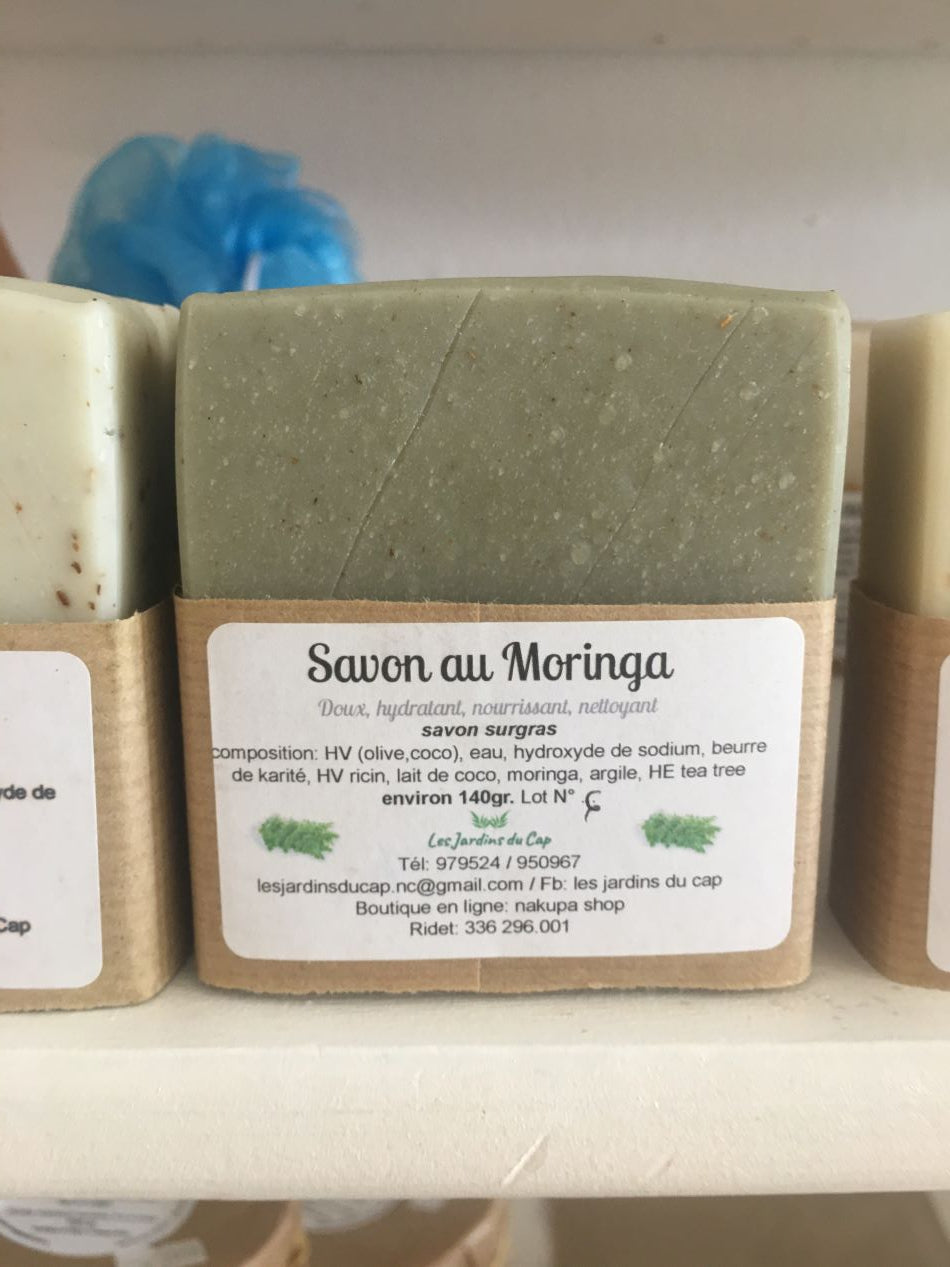 Savon artisanal au moringa, Les Jardins du Cap