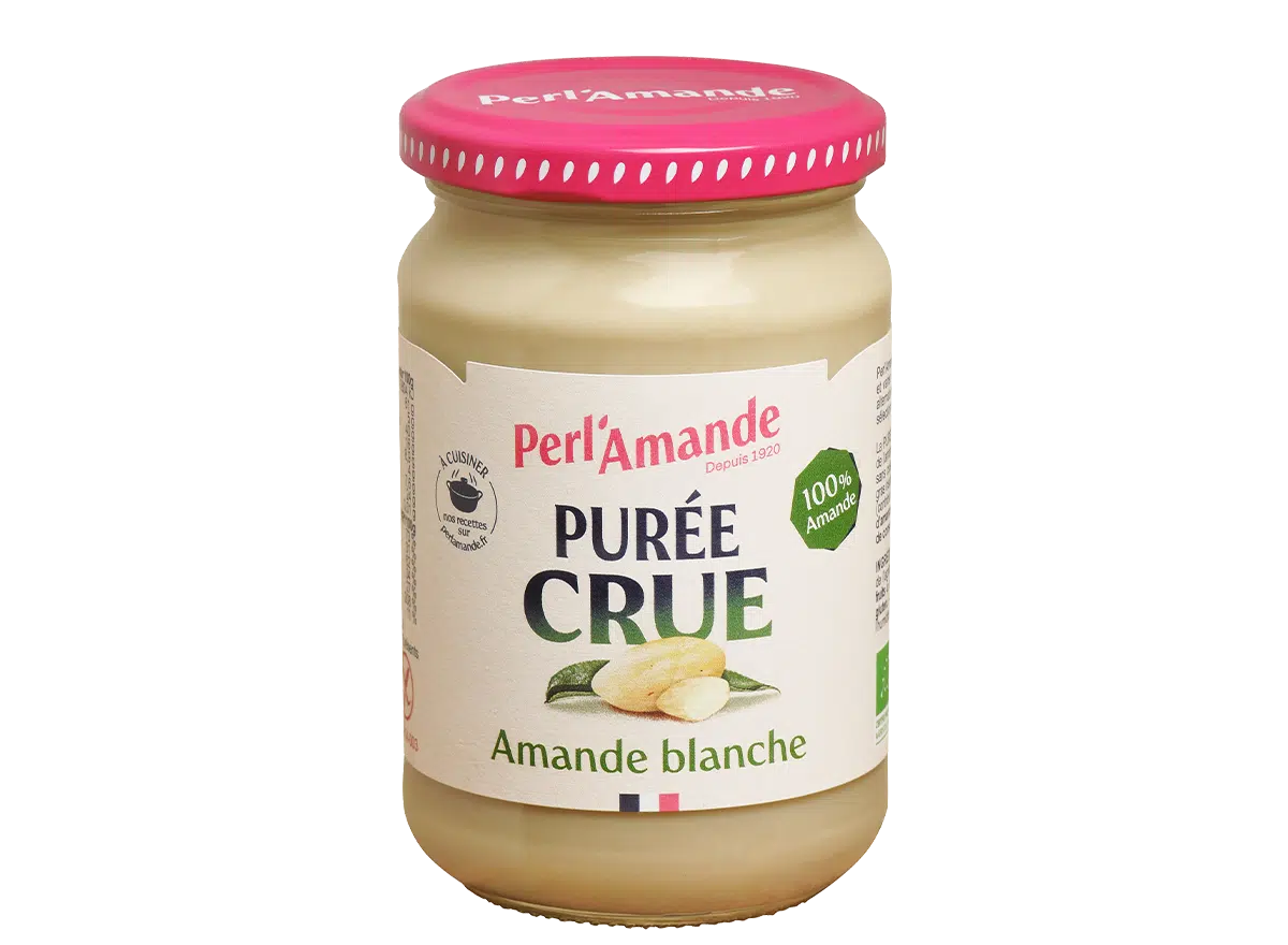 Purée crue d'amande blanche - Perl'Amande