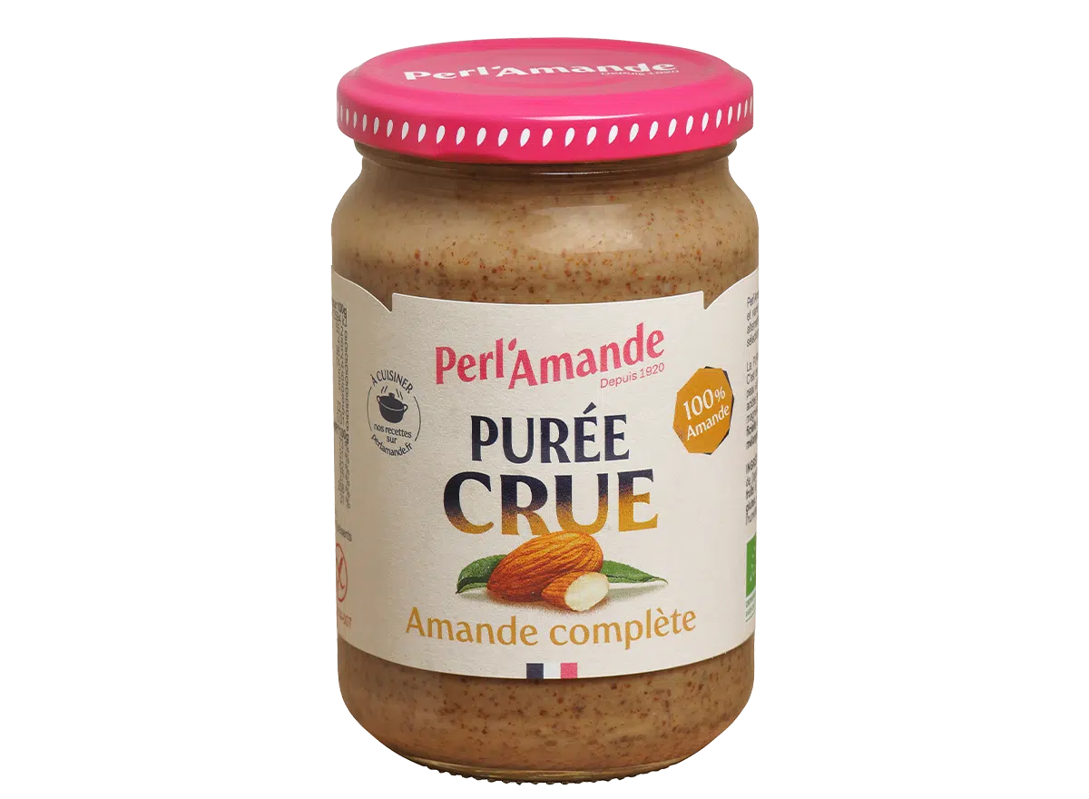 Purée crue d'amande complète - Perl'Amande