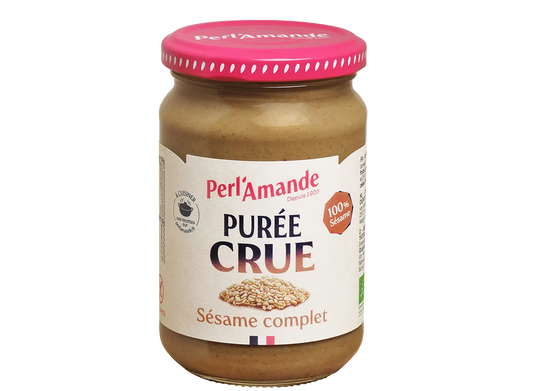 Purée crue de sésame complet - Perl'Amande