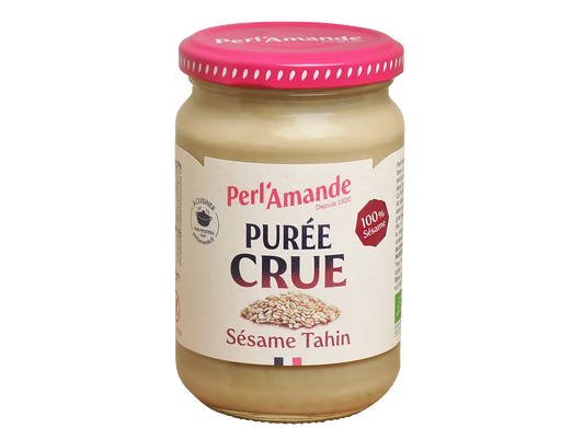 Purée crue de sésame dépéliculé Tahin ou Tahini - Perl'Amande