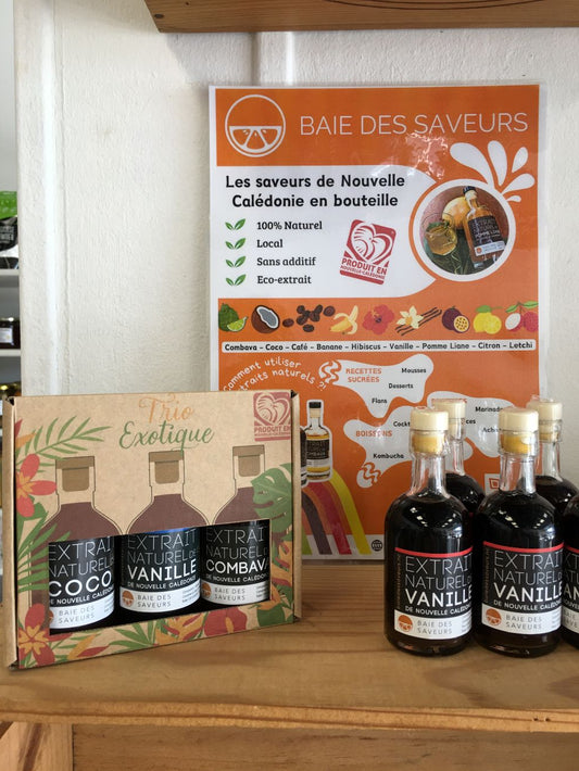 Coffret "Trio Exotique" - Baie des saveurs