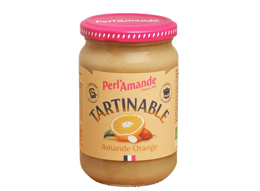 Pâte à tartiner - Tartinable Amande Orange - Perl'amande