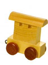 Train de lettres Wagons bois Naturel- Legler