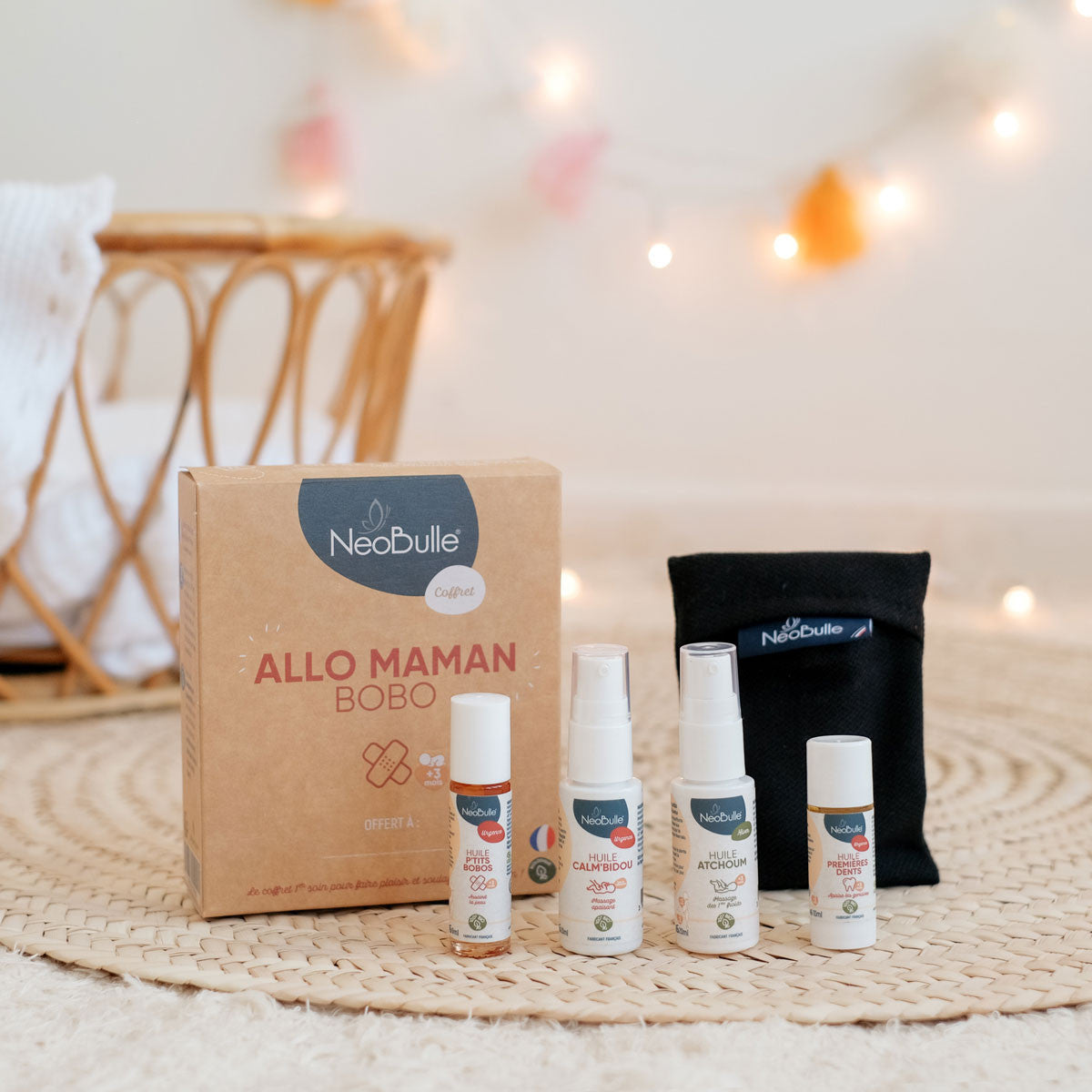 "Allo maman bobo" - coffret de soins essentiels des petits - Néobulle