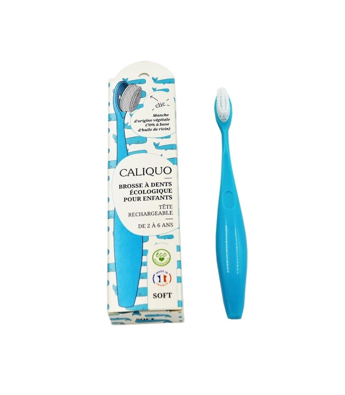 Brosse à dent rechargeable - ENFANT - Caliquo