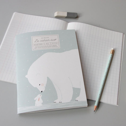 Cahier Ecologique Ours Blanc, de Zü