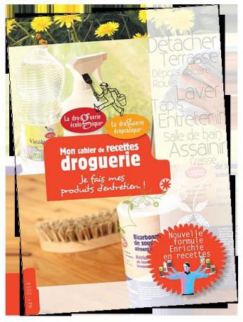 Mon cahier de recettes droguerie - La Droguerie écologique