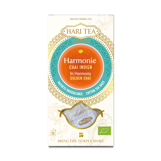 Tisane bio Chai Indien avec thé noir "Harmonie" - Hari Tea