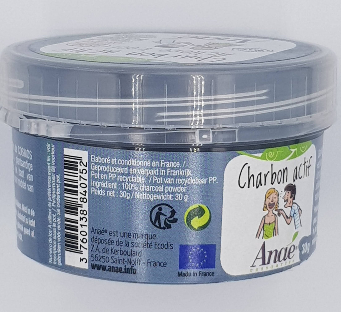 Charbon actif en poudre