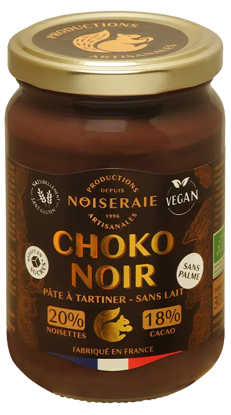 Pâte à tartiner - Chokonoir - Noiseraie