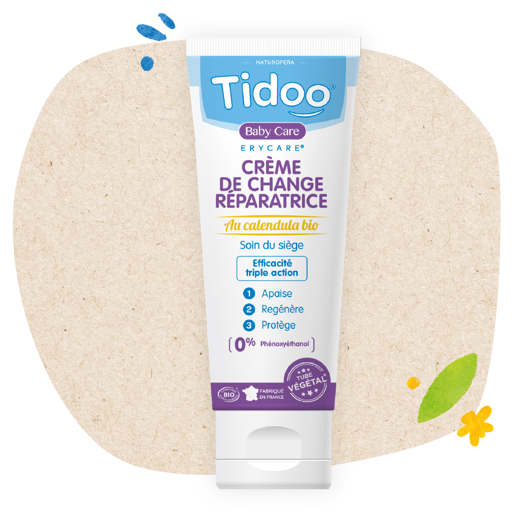 Crème de change réparatrice 75ml- Rougeur et irritations - Tidoo Care