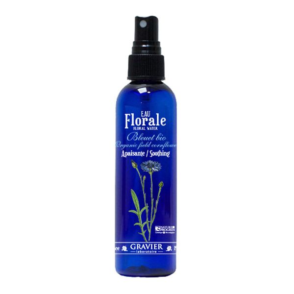 Eau florale de Bleuet, bio, Laboratoire Gravier