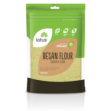 Farine de pois chiche ( besan)  500g - Lotus