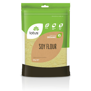 Farine de soja bio - 500g - Lotus