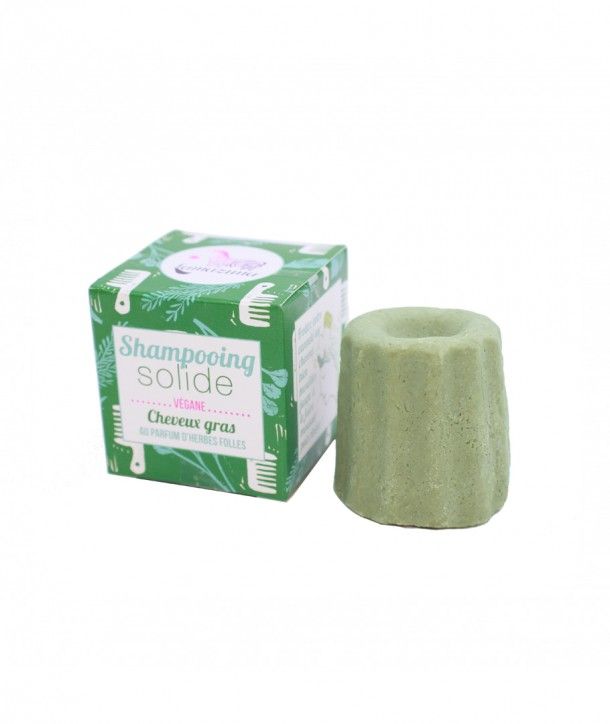 Shampoing solide - Cheveux gras - Herbes folles - Lamazuna