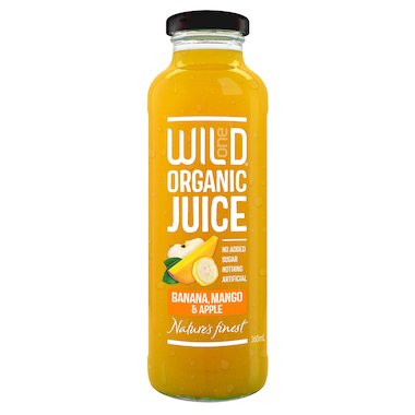 Jus de banane mangue pomme bio - 360ml - Wild