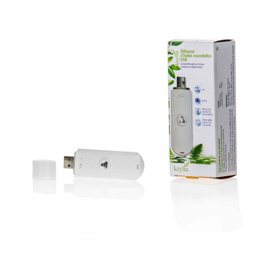 Diffuseur d'huile essentielles par ultrason, nomade, USA, Keylia