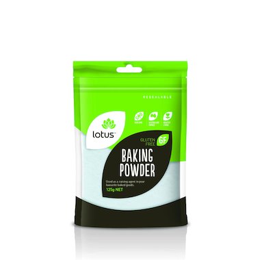 Levure Chimique sans gluten - Poudre à  lever - 125g - Lotus