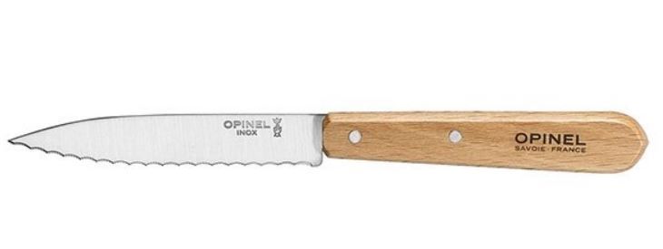 Couteau Opinel n° 113, cranté, multi usage.lame de 10cm, à dent.