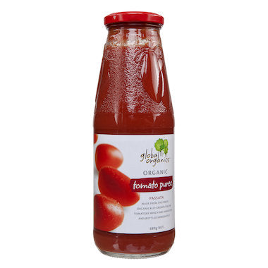 passata de tomate, purée de tomate, sauce tomate au basilic