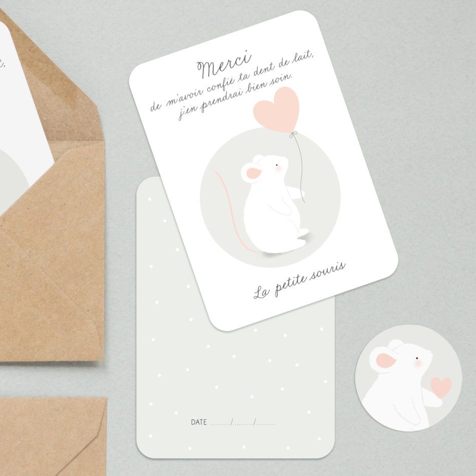 Cartes " La petite Souris" - Zü