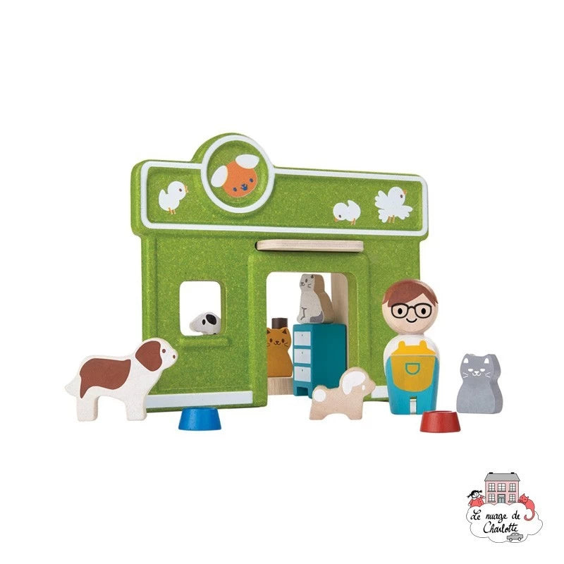 La clinique vétérinaire, petits personnages, Plan Toys