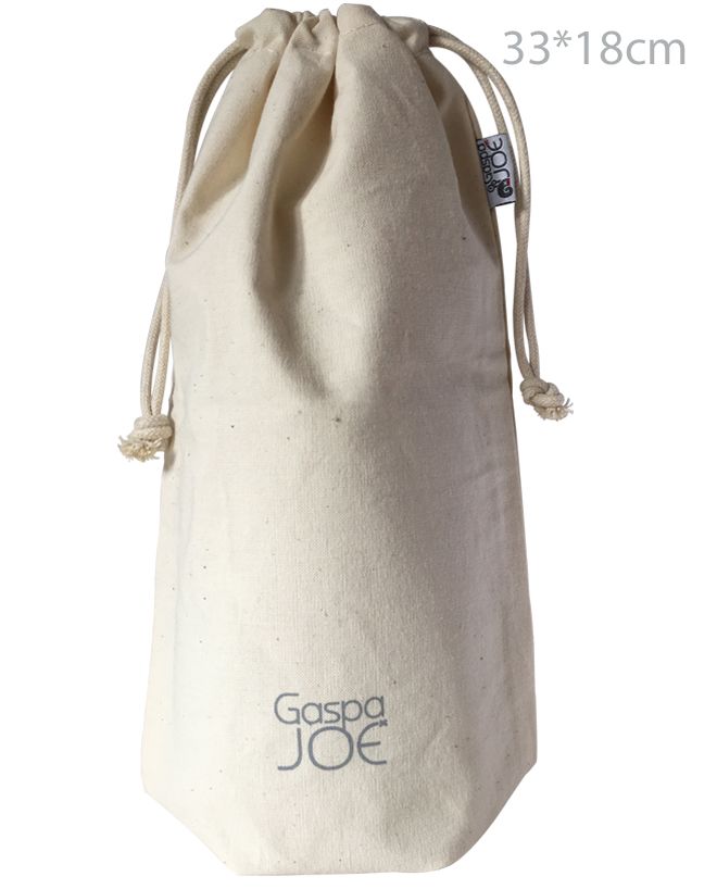 Pochette en coton bio pour gourde - jusqu'à 1L - Gaspajoe