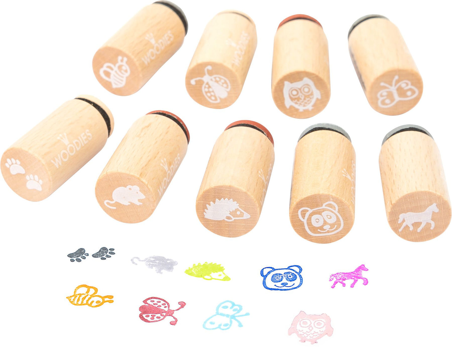 Tampons animaux pour customiser ses dessins et ses cartes!, jouet en bois, Legler