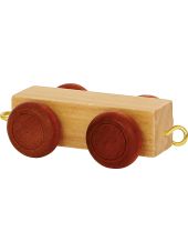 Train de lettres Wagons bois Naturel- Legler